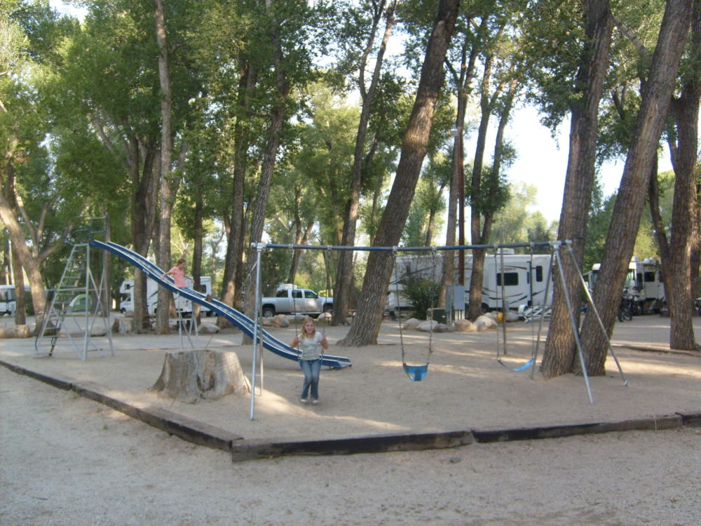 Playground for the Kids Chalk Creek Campground Buena Vista, Salida
